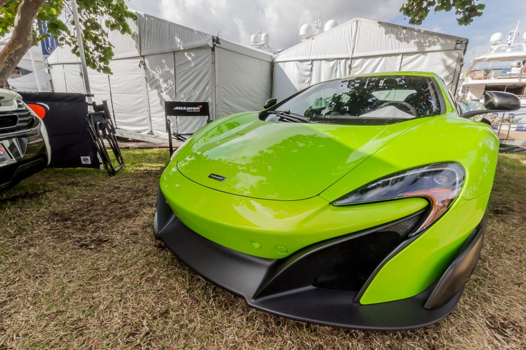 Car Show at Fort Lauderdale International Boat Show