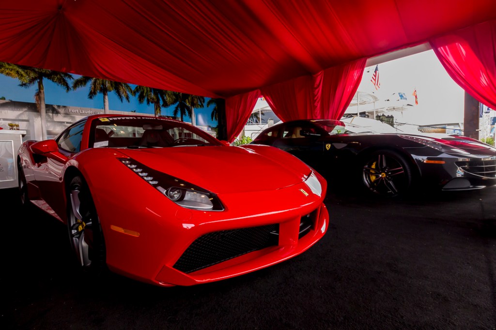 Car Show at Fort Lauderdale International Boat Show